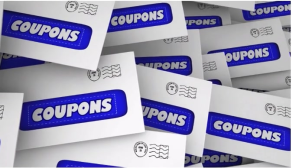 White Coupons YouTube Channel Cover Photo Template