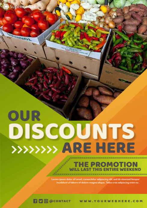 Discount Promotion Flyer Template | PosterMyWall
