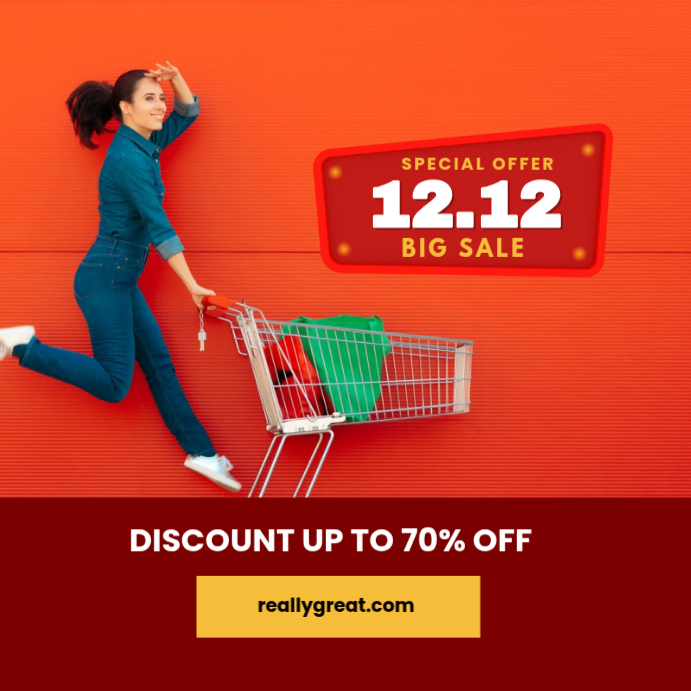 Discount sales Template | PosterMyWall