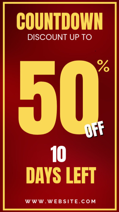 Discount Timer Template Instagram Story