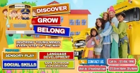 Discover, Grow, Belong – Learning Starts Here! auf Facebook geteiltes Bild template