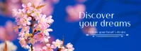 Discover your dreams Portada de Facebook template