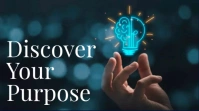 discover your purpose Digitale display (16:9) template