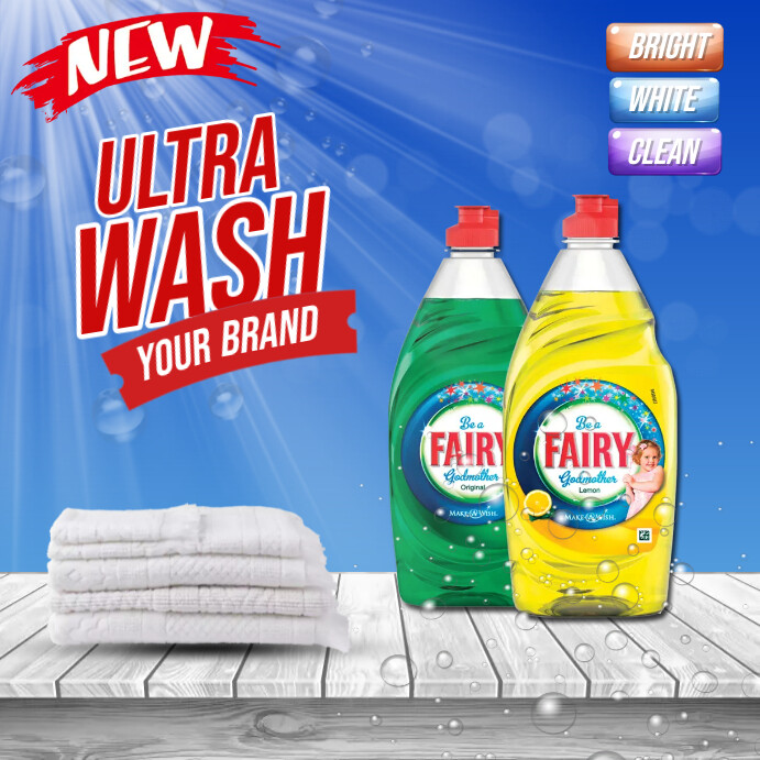 Dishwashing Ads Template | PosterMyWall