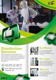 Disinfection company video template A4