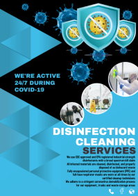 DISINFECTION Template PosterMyWall