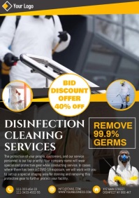 DISINFECTION Template PosterMyWall