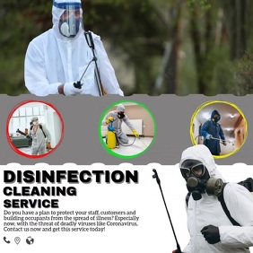 Disinfection Template PosterMyWall