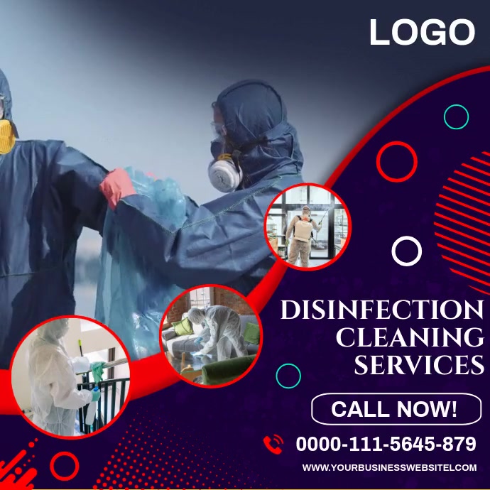 DISINFECTION Template PosterMyWall