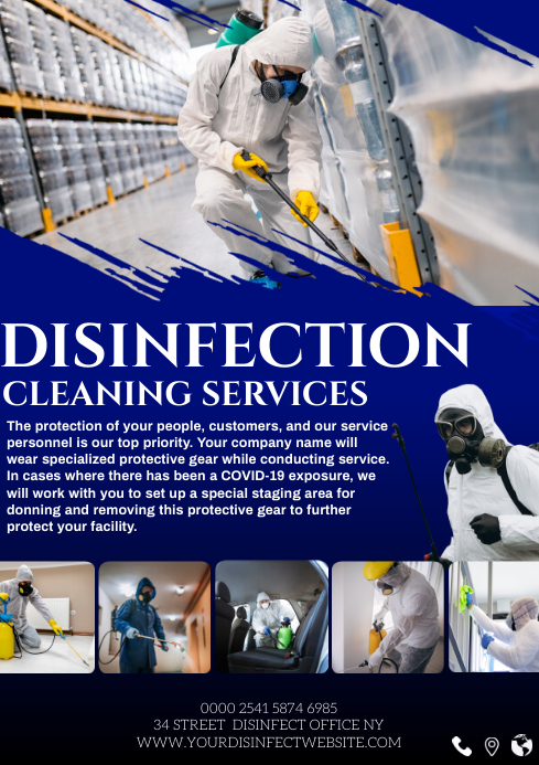DISINFECTION Template | PosterMyWall