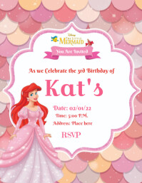Little mermaid Template | PosterMyWall