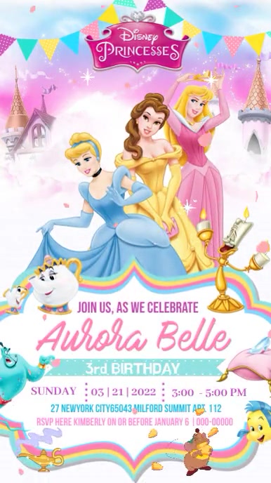 Free Customized Disney Princess Templates 45+ Free Disney Inspired