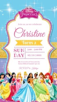 1.30K+ Free Templates for 'Disney princess birthday invitation' | PosterMyWall 1.30K+ Free Templates for 'Disney princess birthday invitation' | PosterMyWall