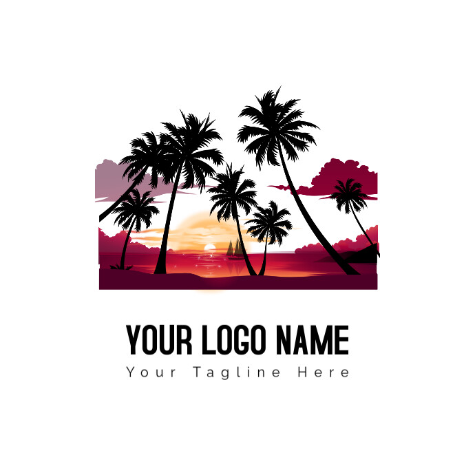 Display Resolution Summer Logo template