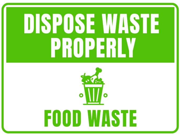 Copy of Dispose Waste Properly | PosterMyWall