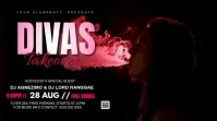 Divas night party Presentación (16:9) template