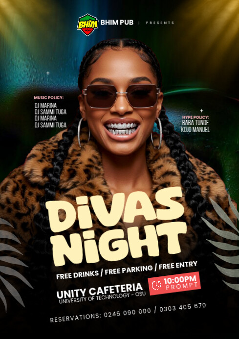 Devas Party Divas night party design template | PosterMyWall