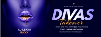 Divas night party Facebook Cover template