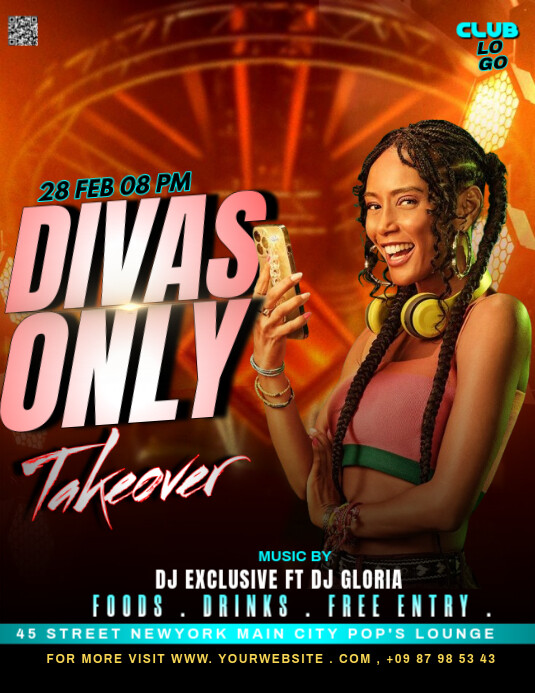 Devas Party divas party posters Template | PosterMyWall