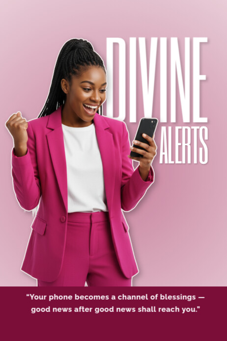 Divine alerts Template | PosterMyWall