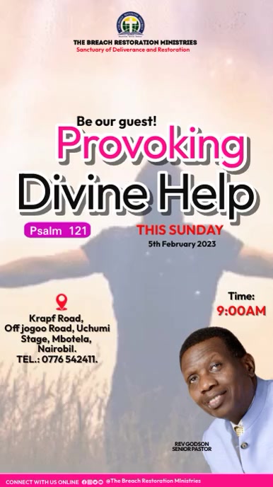 Help Divine Support divine help Template | PosterMyWall