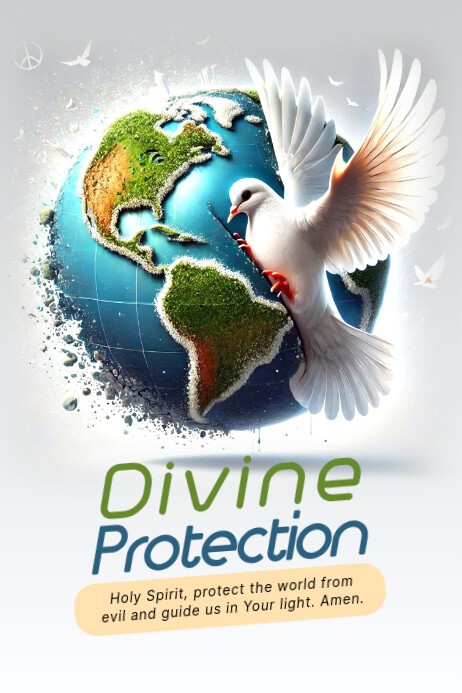 Divine protection Template | PosterMyWall
