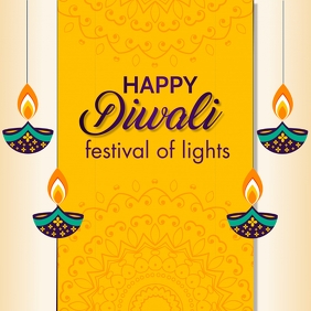 Customize 1 100 Diwali Poster Templates Postermywall