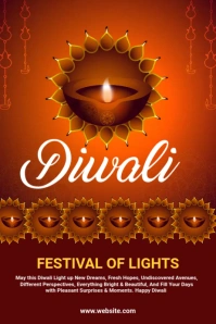 Diwali Banner Template