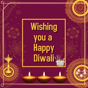 6 860 Diwali Card Customizable Design Templates Postermywall