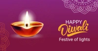 diwali celebration social medai Facebook Shared Image template
