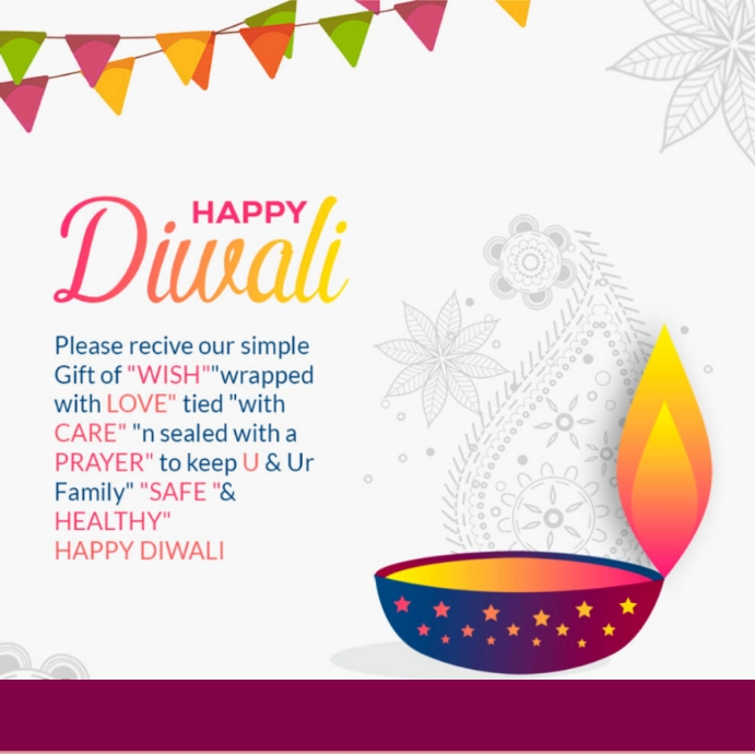 DIWALI Instagram na Post template