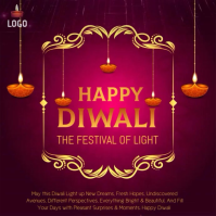 Roxo Diwali Celebration Isikwele Template