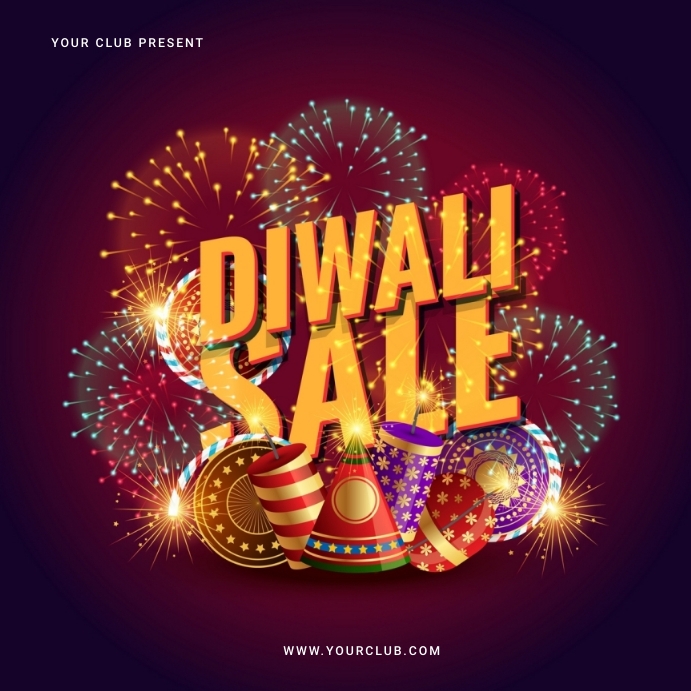 Diwali Instagram Plasing template
