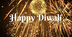 diwali fireworks facebook design template
