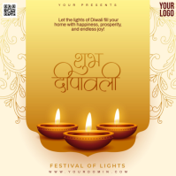 Diwali Instagram-opslag template