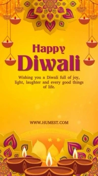 Diwali Design WhatsApp Status template