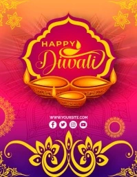 DIWALI Flyer (US Letter) template