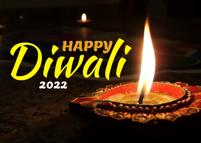 Diwali Cartolina template