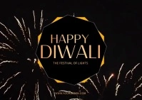 Diwali Postcard template