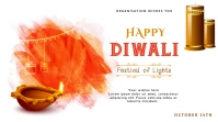 DIWALI Digital Display (16:9) template