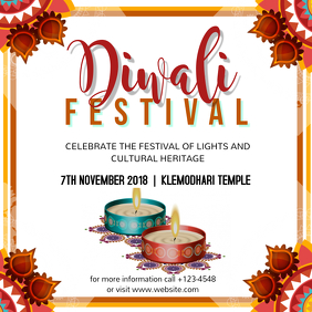 Diwali Festival Template Postermywall