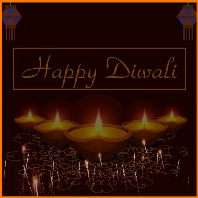 Animated Happy Diwali Greetings Hd