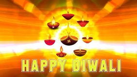 Customize Diwali Youtube Thumbnail Templates Postermywall