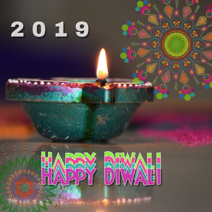 Diwali Masaya Diwali India Pagdiriwang Pista Template Postermywall