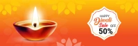 diwali offer Banner 2 X6 template