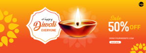 Diwali Offer Facebook-coverfoto template