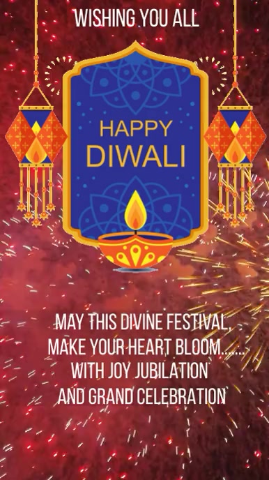 Diwali Poster Template Postermywall