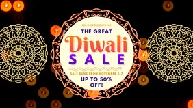 Customize Diwali Youtube Thumbnail Templates Postermywall
