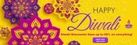 Diwali sale email header banner template