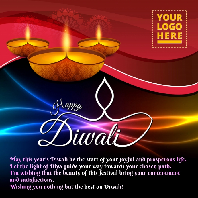Diwali Template Instagram Plasing